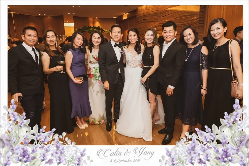 wedding roving photography with instant prints